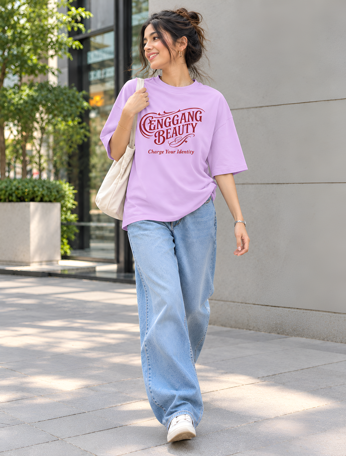 Enggang Beauty - Charge Your Identity Design: Bold front print featuring signature detailing Enggang Beauty - Charge Your Identity