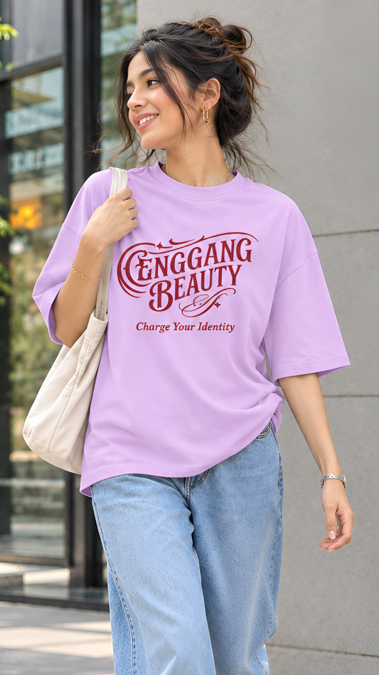 Enggang Beauty - Charge Your Identity Design: Bold front print featuring signature detailing Enggang Beauty - Charge Your Identity