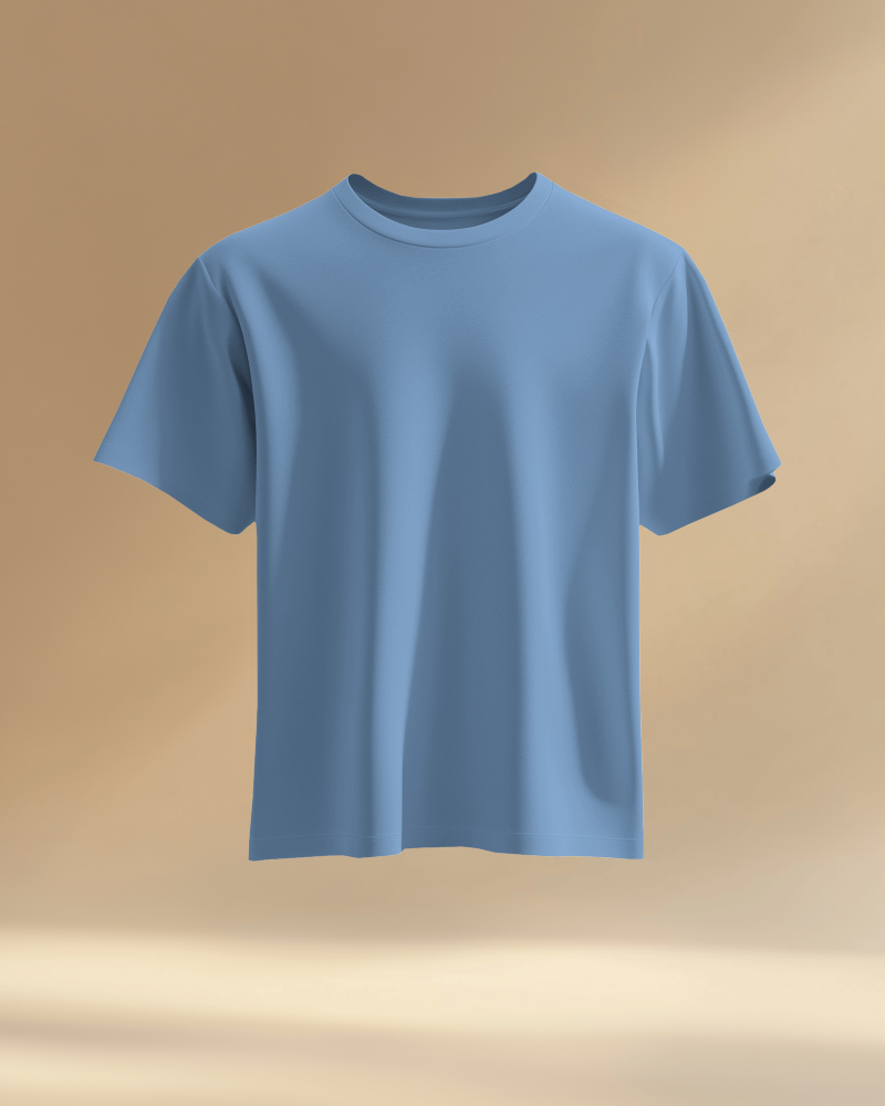 Unisex Plain Oversized T-Shirt